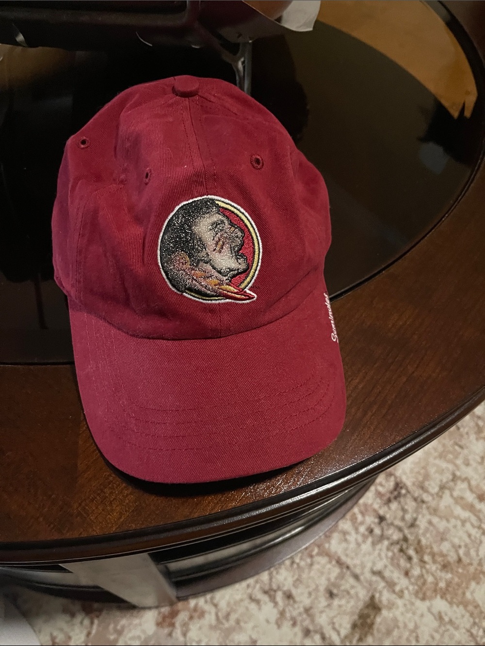 Women’s 47 Brand Maroon Baseball Cap with Seminoles Embroidered Logo